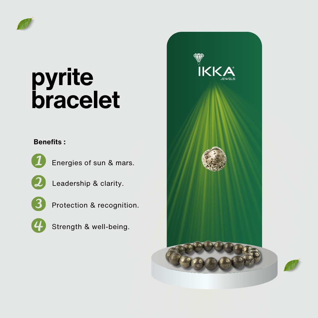 Pyrite Bracelet (8mm)