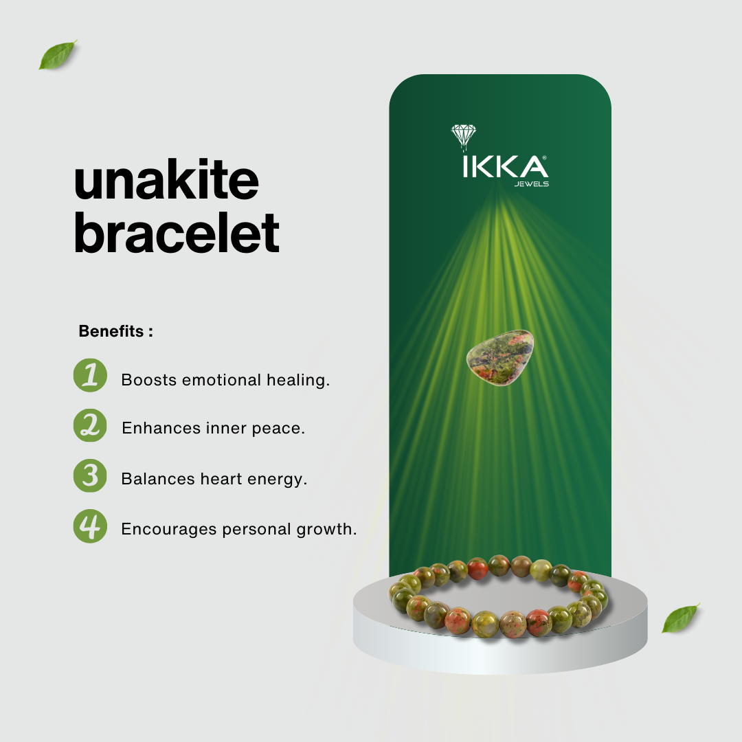 Unakite Bracelet